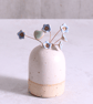 Forget-Me-Not Ceramic Flower Bouquet - Image 2