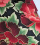 A5 Red Paeony Reusable Notebook Cover - Image 2