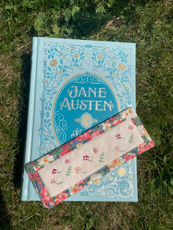 Hand embroidered Book Mark