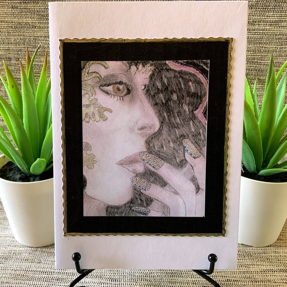 Alpha Dreaming Art Greeting Card 