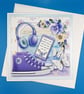 Children's Birthday Card, Daughter, Granddaughter, Niece, Decoupage