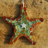 Starfish mosaic hanger