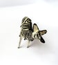 Little Paper Zebras - Set of 2 - READY TO SHIP - Image 2