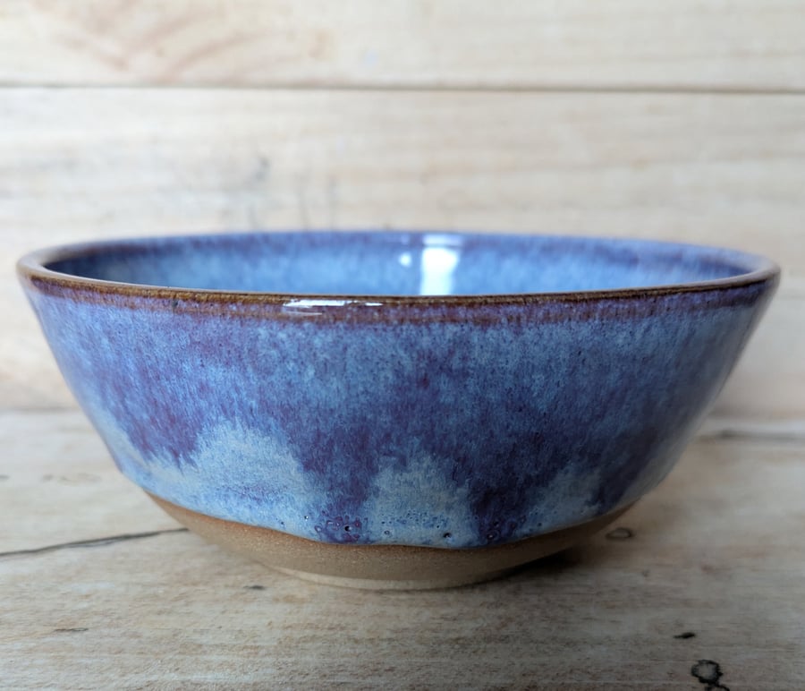 Wavy purple midi bowl