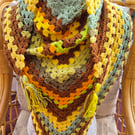 Handmade Crochet Shawl 