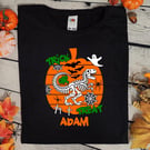 Personalised Halloween Trick or Treat T-shirt