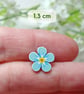 Forget Me Not Pin, Handmade Bereavement Gift, Dementia Awareness Badge, Miss You - Image 3