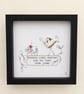 Grandma Sea Glass Picture - Grandma Gift - Handmade Sea Glass Art 