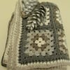 Modern Granny Square Throw