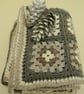 Modern Granny Square Throw - Image 1