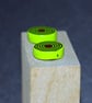 Modern Style Concentric Circles Hand Crafted Stud Earrings - Green, Black,Copper - Image 6