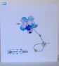 'Buttons & Bows' Thank You Greeting Card