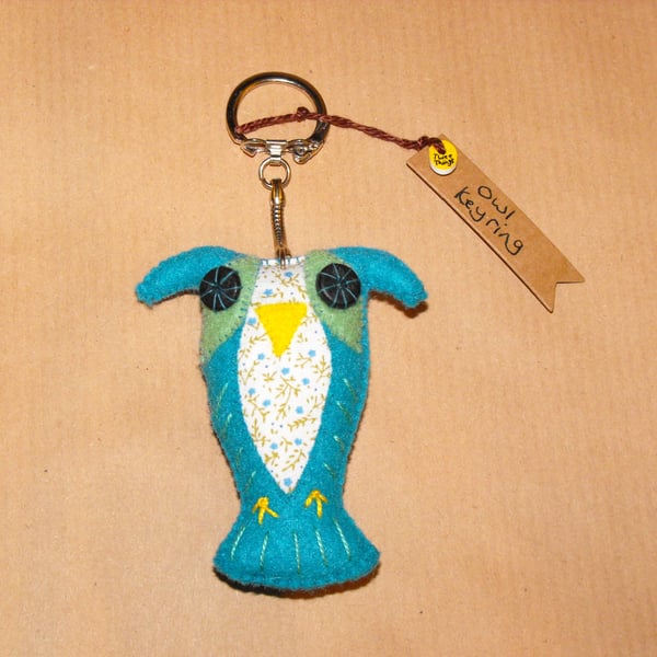 Owl key ring
