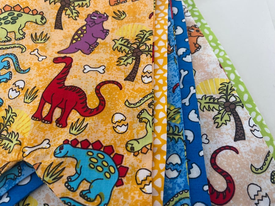 Fun Dinosaur Fabric Bunting