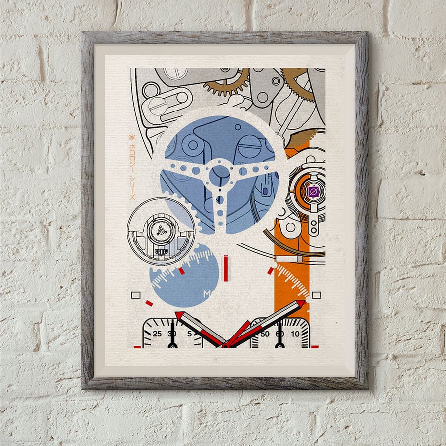 TAG Heuer Monaco No 2 Horology Art print