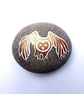 Copper Owl Stone - MADE TO ORDER - Image 1
