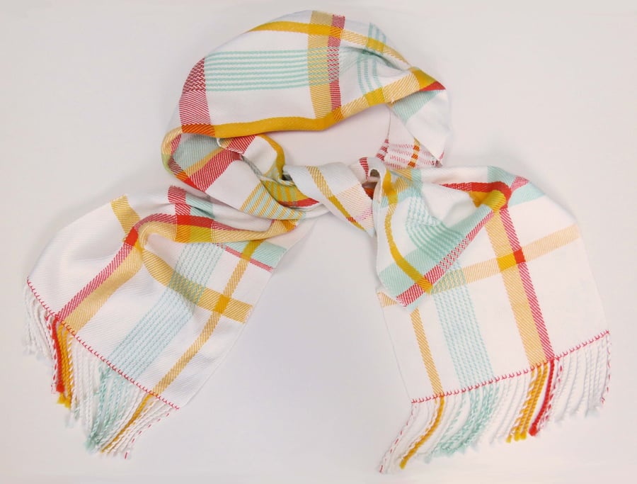 Handwoven Cotton Scarf