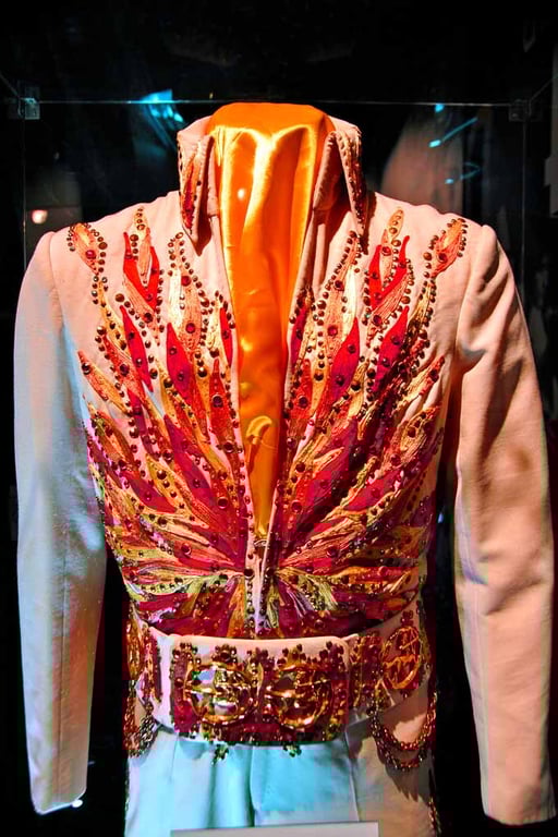 Elvis Presley On Tour Exhibition O2 Arena Photograph Print