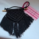 Macrame mini wall hanging