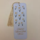 Daffodil Birth Flower Bookmark - March
