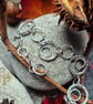 Sterling silver hammered bracelet  - Image 1