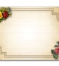 Printed self-adhesive address labels, vintage frame and flowers - Image 4