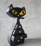 Atomic Cat Jewellery Box, Unique Cat Lover Gift, Decorative Trinket Storage.