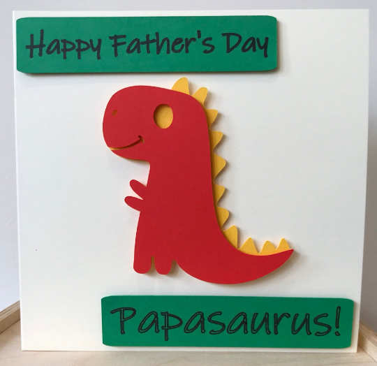 Dinosaur Father’s Day Card