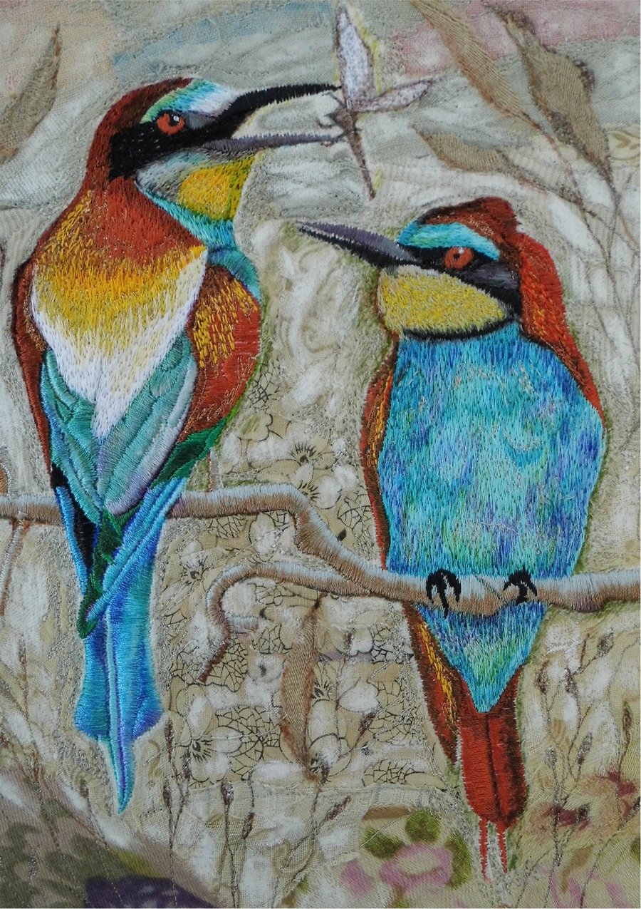 'Bee Eaters'  Limited Edition Print