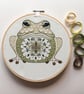 Embroidery Kit - Frog Embroidery Kit, Hand Embroidery - Image 1