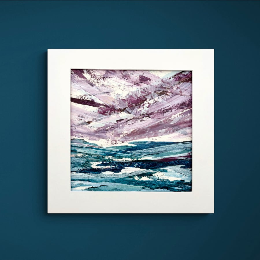 Original Seascape Painting - Find Shelter