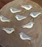 Swallow Bird ceramic Brooch - Image 3