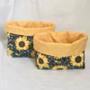 Pretty Fabric Boxes, Fabric Tubs, Home Decor Accessories, Fabric Baskets.