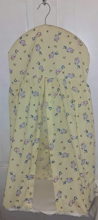 Jemima Puddle Duck on yellow Nappy Stacker