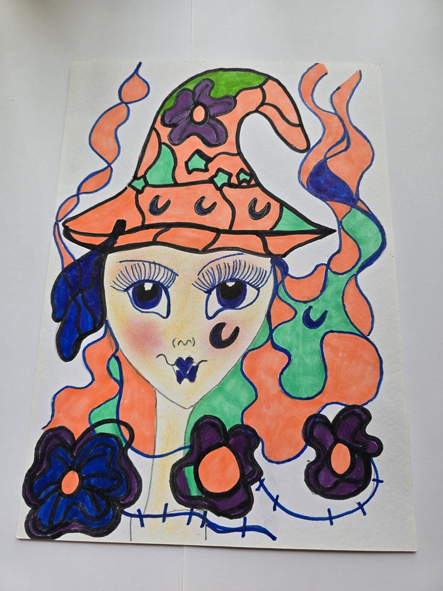 Fairy Witch Drawing 