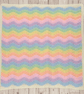 Rainbow Crochet Baby Blanket - Handmade - Pastel Nursery Decor - Baby Girl - Image 3