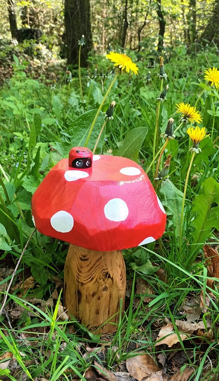 Spotty Red Toadstool