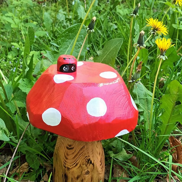 Spotty Red Toadstool