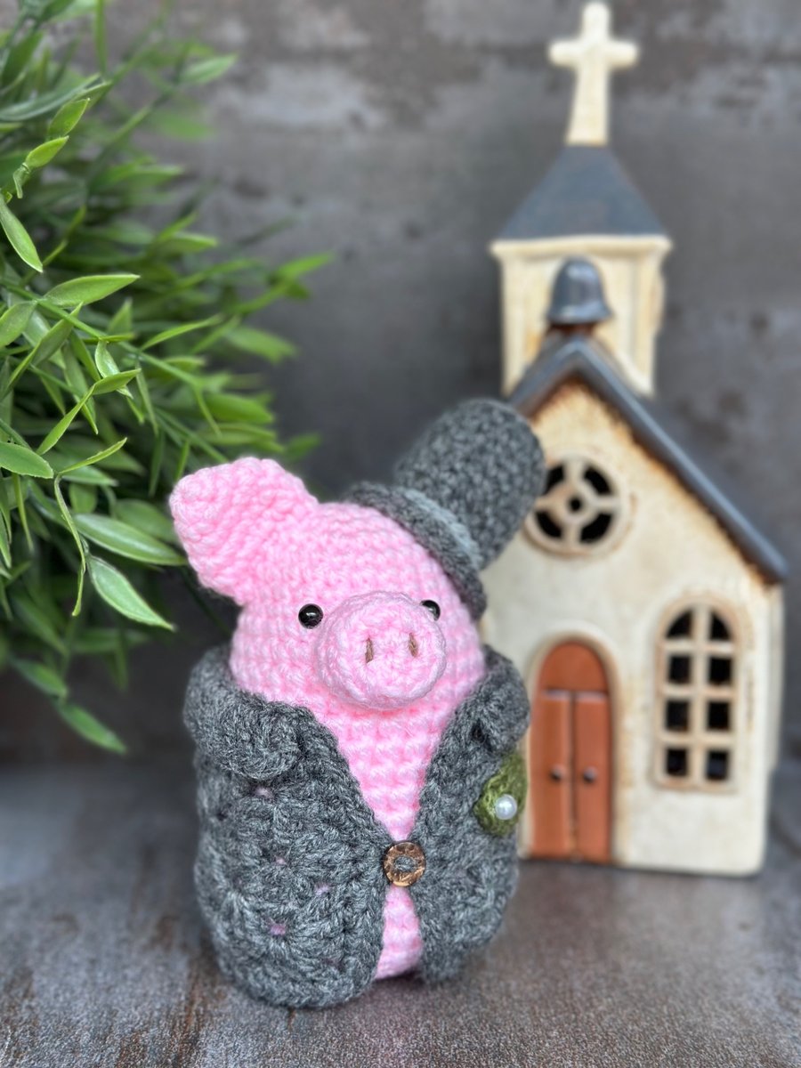 Patrick The Groom Piggy in a Blanket