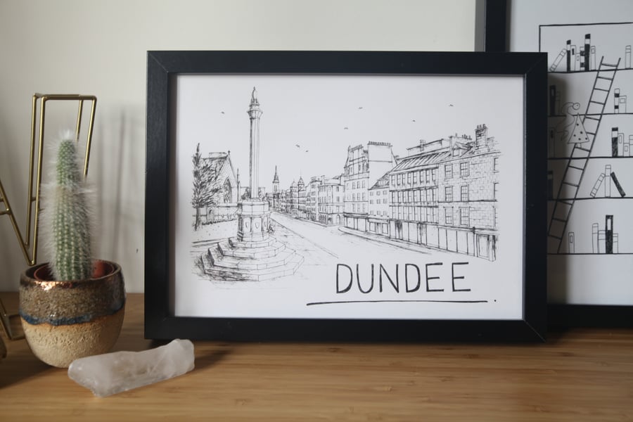 Dundee Skyline Print