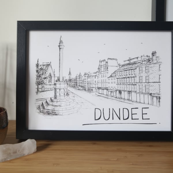 Dundee Skyline Print