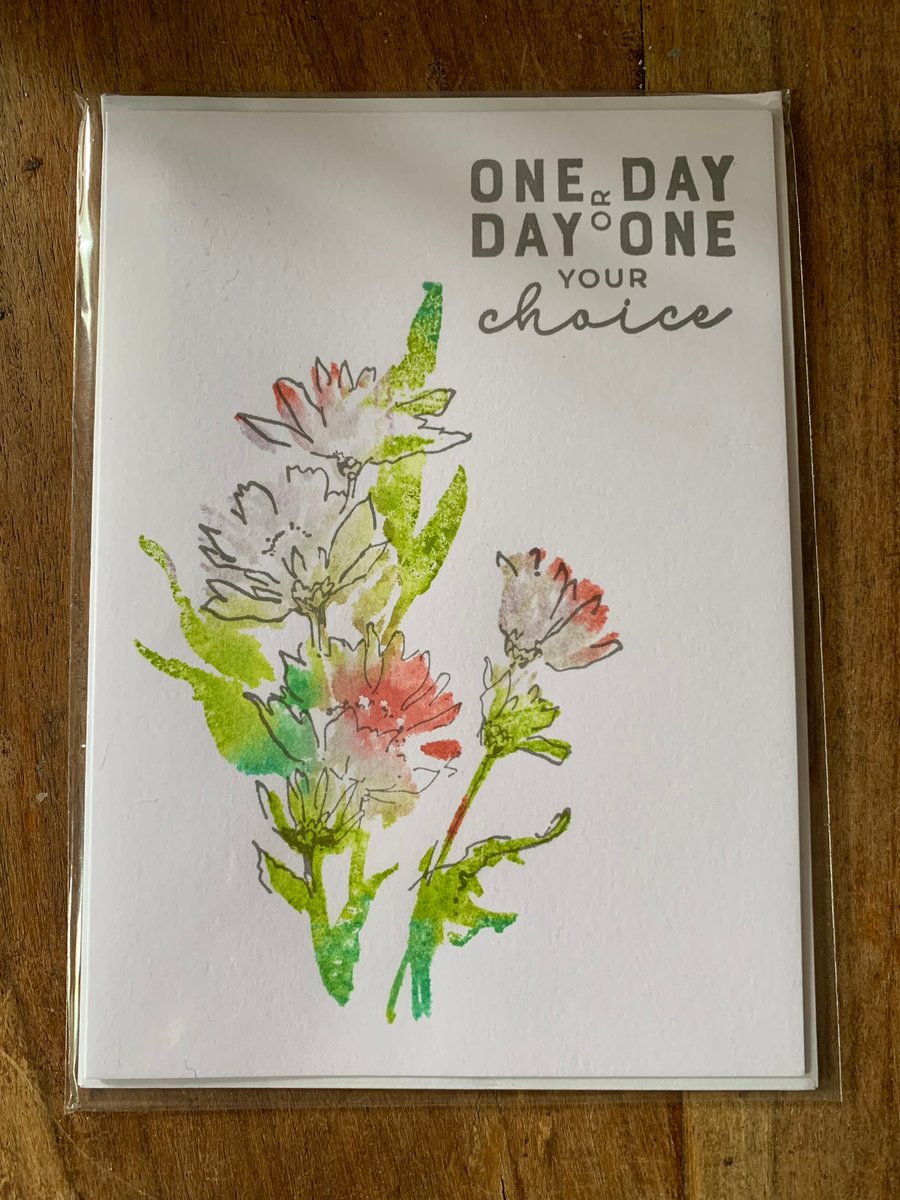One Day or Day One Card 