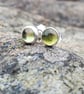 Peridot Ear Studs 5mm