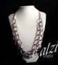 Blue Aluminium Chain Lightweight Necklace - Image 7