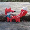 Mr.Fox Brooch