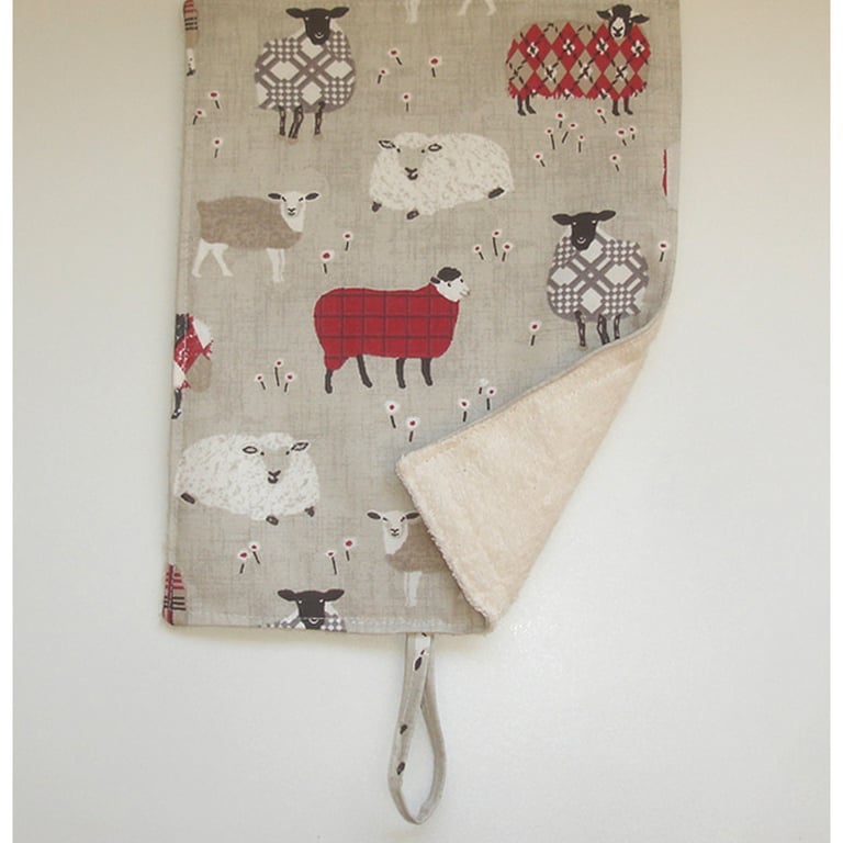 Rayburn 200 300 400 Pair of Hob Lid Mat Covers 2 x Sheep Cover