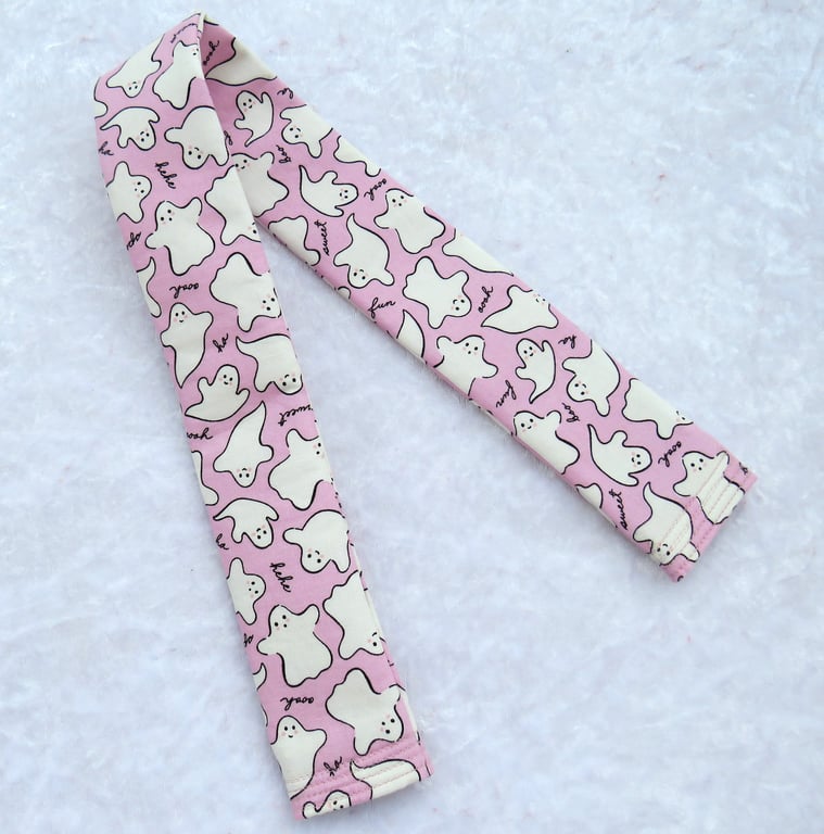 Padded camera strap cover,  ghosts,  slip over design