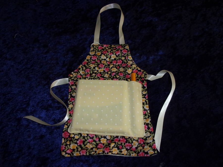 Apron with Note Pad & Pencil