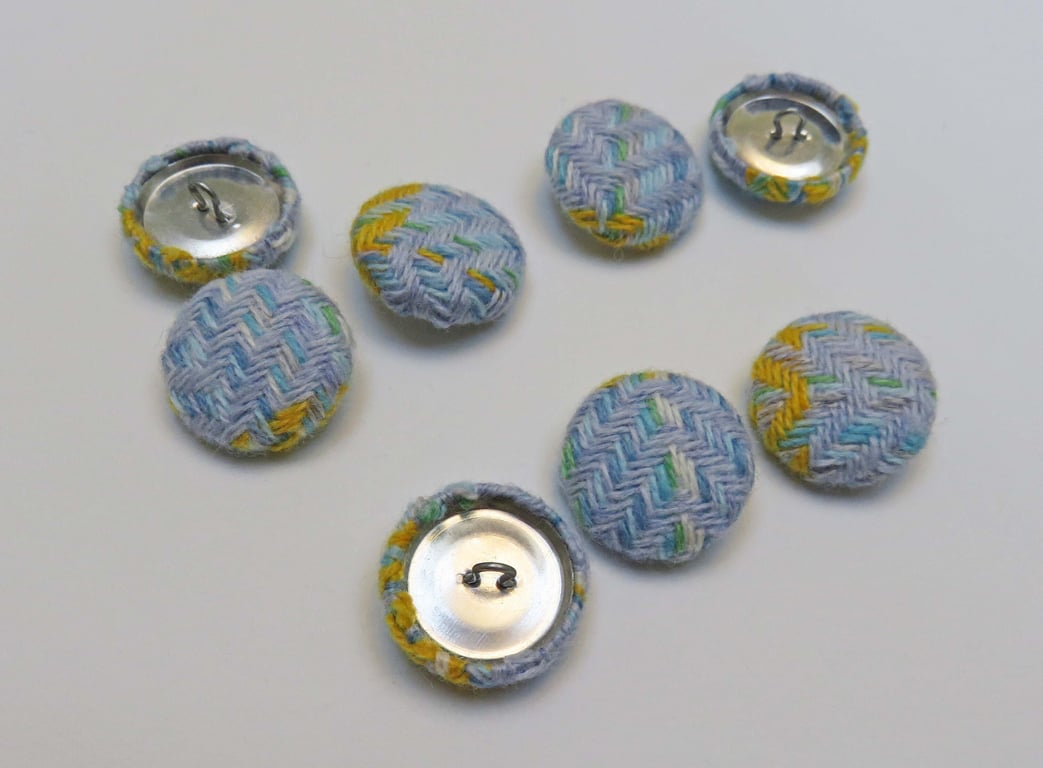 Pastel Covered Buttons