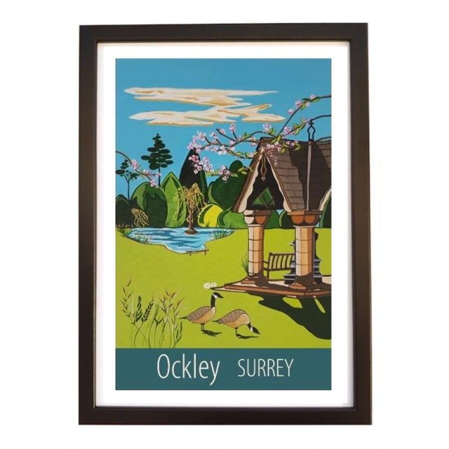 Ockley, Surrey - Black frame